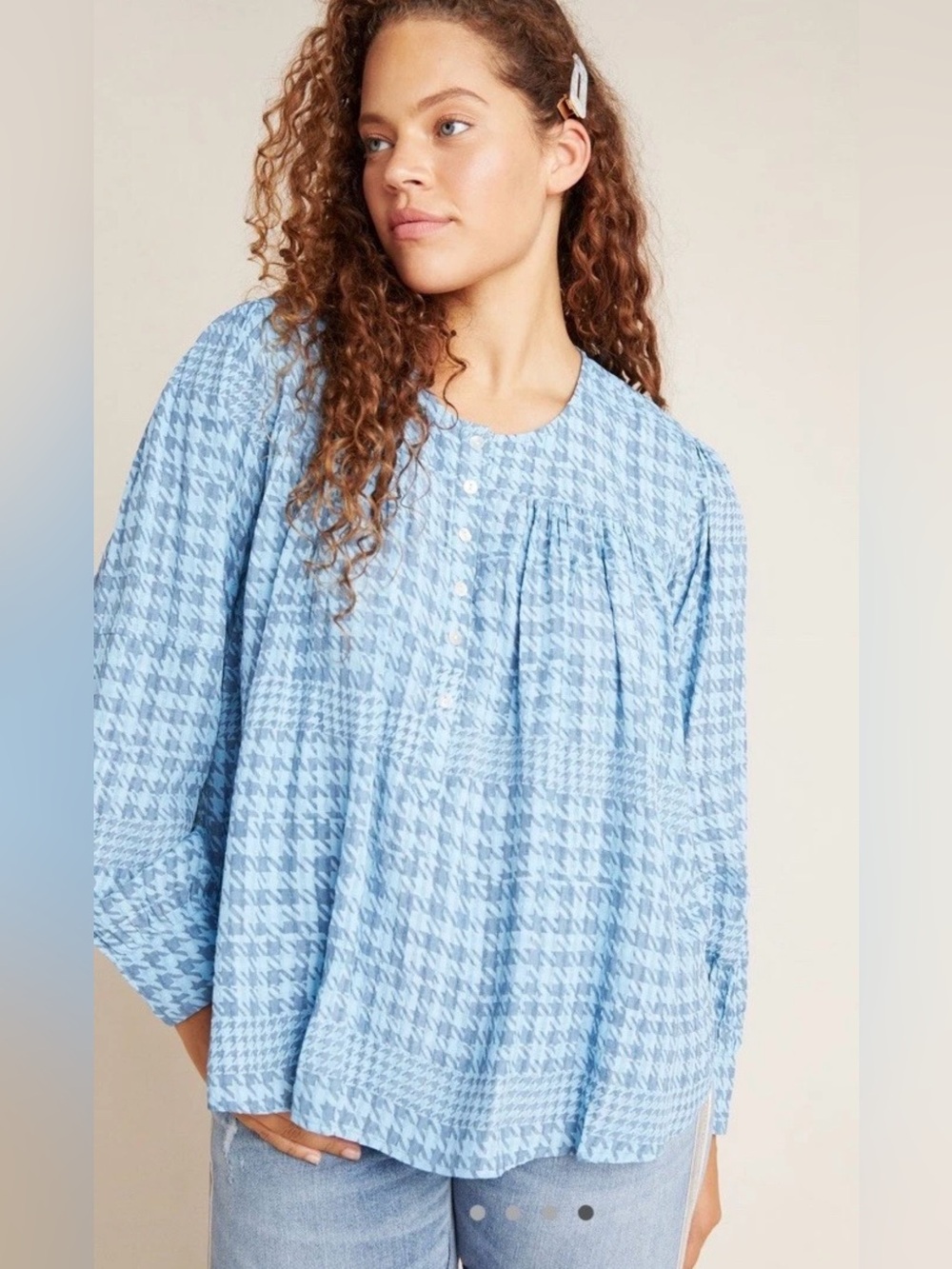 Roller Rabbit Rakella Women’s Blouse Size Large
